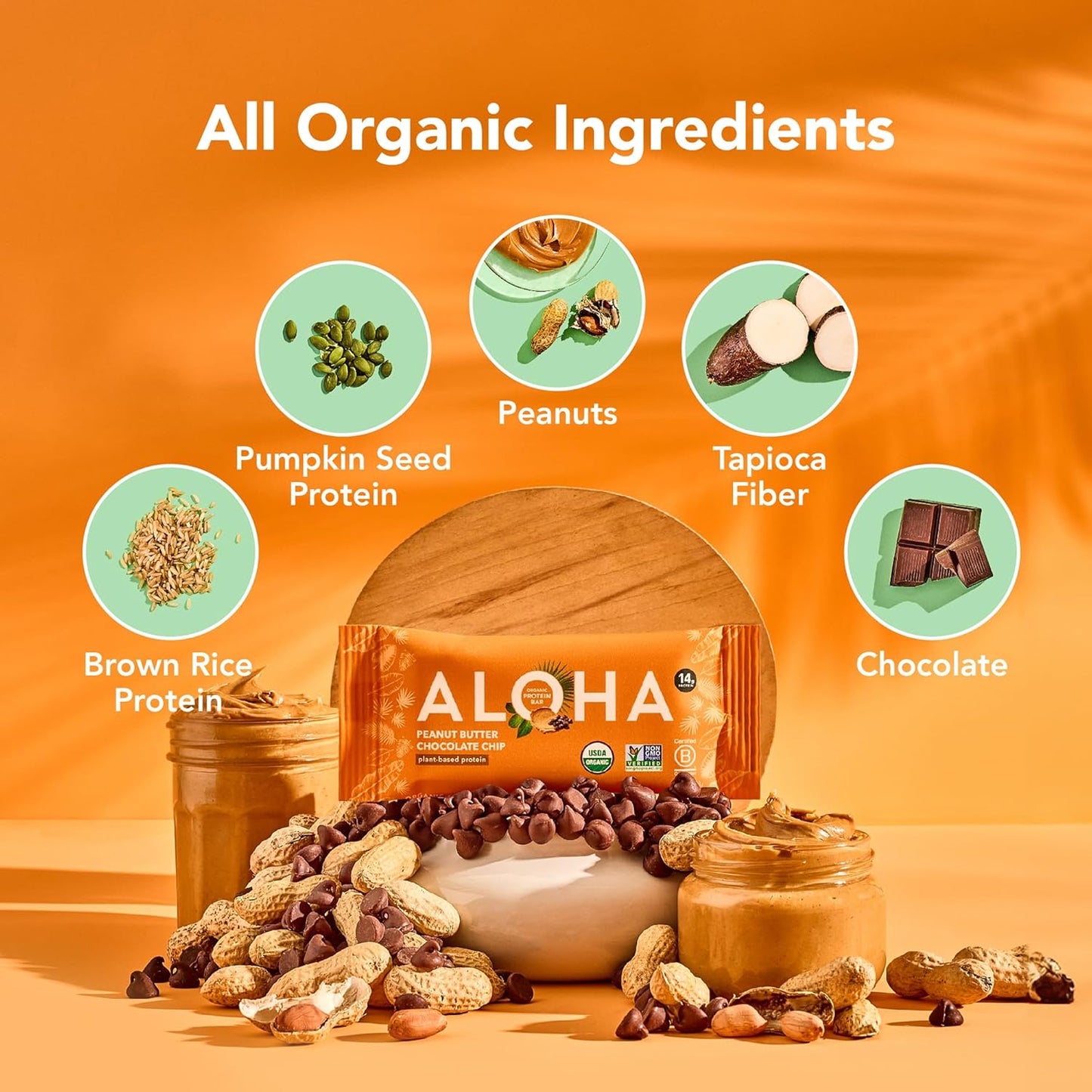 ALOHA_Organic_Plant_Based_Protein_Bars_|Peanut_Butter_Chocolate_Chip_|_1.98_Oz_(Pack_of_12)_|_Vegan,_Low_Sugar,_Gluten_Free,_Paleo,_Low_Carb,_Non-GMO,_Stevia_Free,_Soy_Free,_No_Sugar_Alcohols