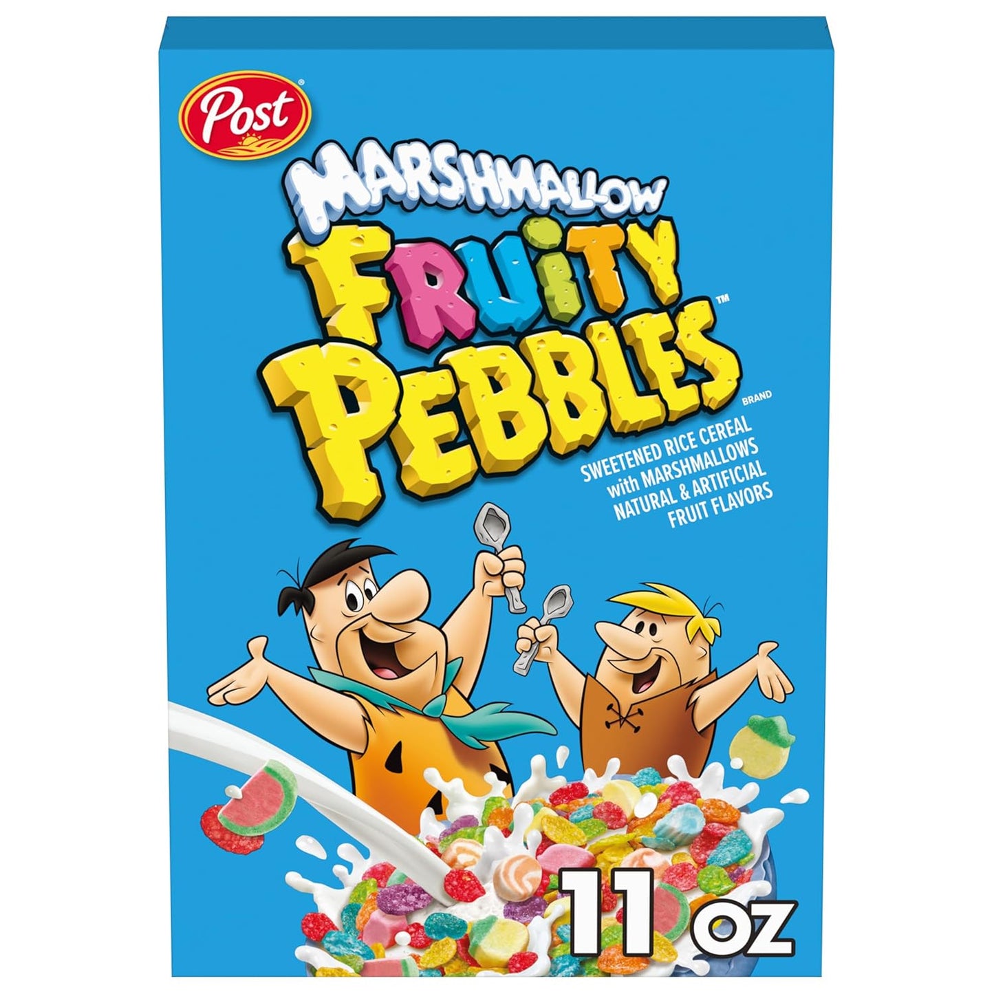 Fruity_PEBBLES_Marshmallow_Cereal,_Fruity_Kids_Cereal_with_Marshmallows,_Gluten_Free,_11_OZ_Box