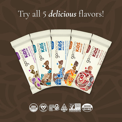 GoMacro_Kids_MacroBar_Organic_Vegan_Snack_Bars_-_Oatmeal_Chocolate_Chip_Cookie_(0.90_Ounce_Bars,_7_Count)