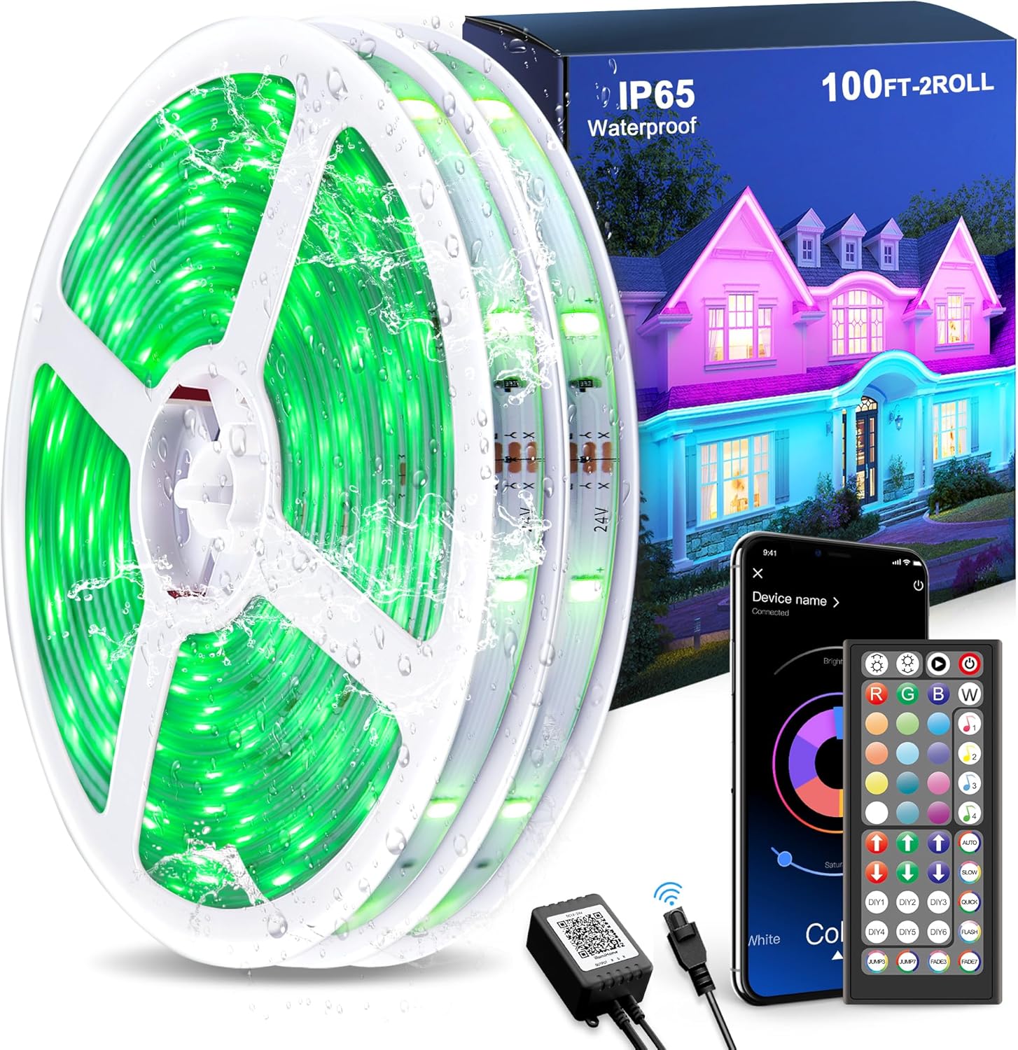 100FT_Outdoor_LED_Strip_Lights_Waterproof_(2_Rolls_of_50ft)_IP65_Led_Strip_Lights_with_Remote,_RGB_Color_Changing_Christmas_Rope_Lights_for_Outside