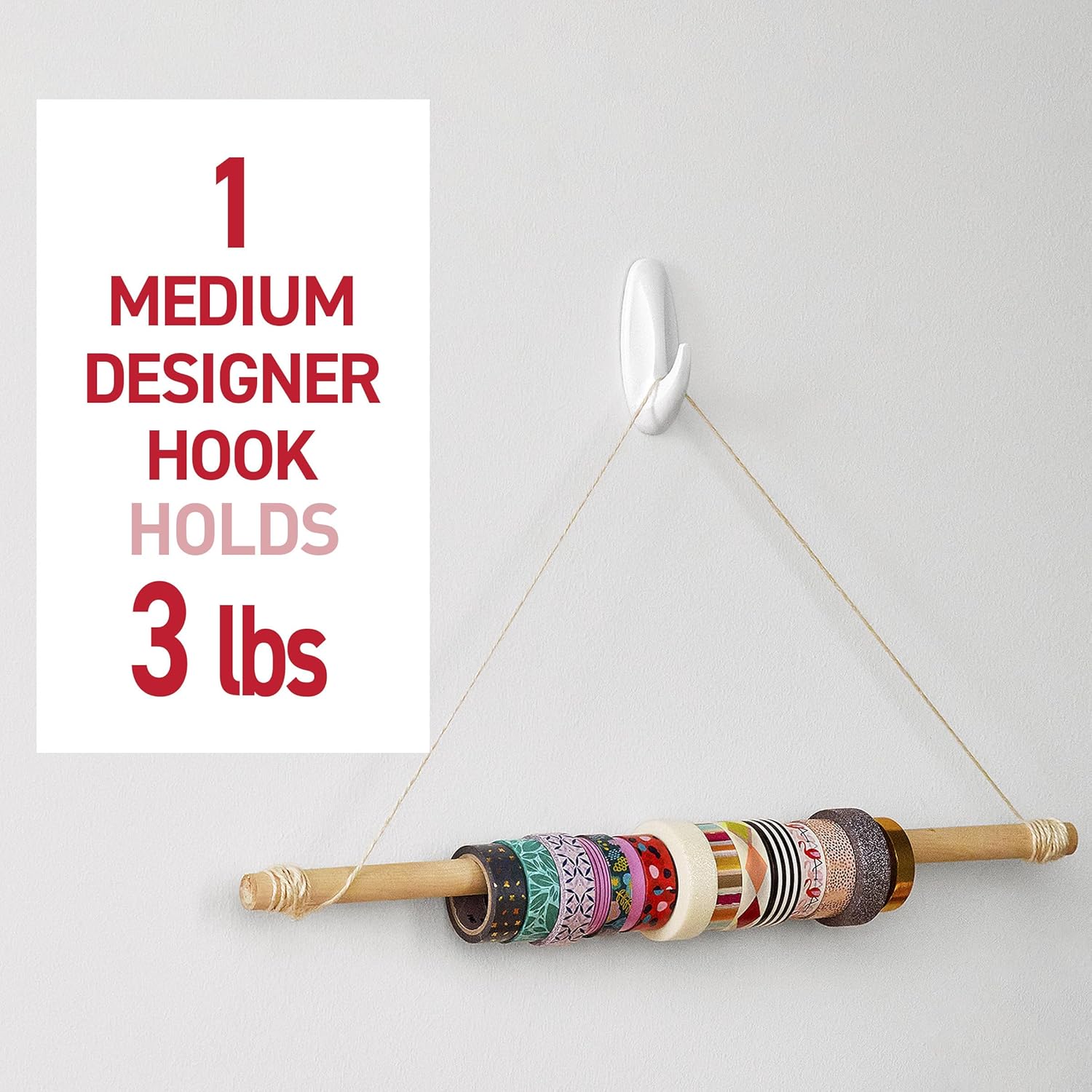 Command_Medium_Designer_Hooks,_9_Hooks_and_12_Strips,_Damage-Free_Hanging_Wall_Hook_with_Adhesive_Strips,_No_Tools_Great_for_Hanging,_Organization_and_Storage,_Holds_up_to_3_lb