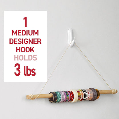 Command_Medium_Designer_Hooks,_9_Hooks_and_12_Strips,_Damage-Free_Hanging_Wall_Hook_with_Adhesive_Strips,_No_Tools_Great_for_Hanging,_Organization_and_Storage,_Holds_up_to_3_lb