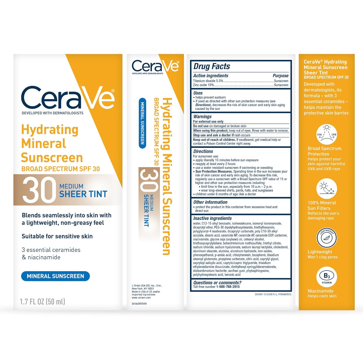 CeraVe_Hydrating_Mineral_Sunscreen_SPF_30_with_Sheer_Tint,_Tinted_Mineral_Sunscreen_with_Zinc_Oxide_&_Titanium_Dioxide,_Blends_Seamlessly_For_Healthy_Glow,_Medium,_1.7_Fluid_Ounce