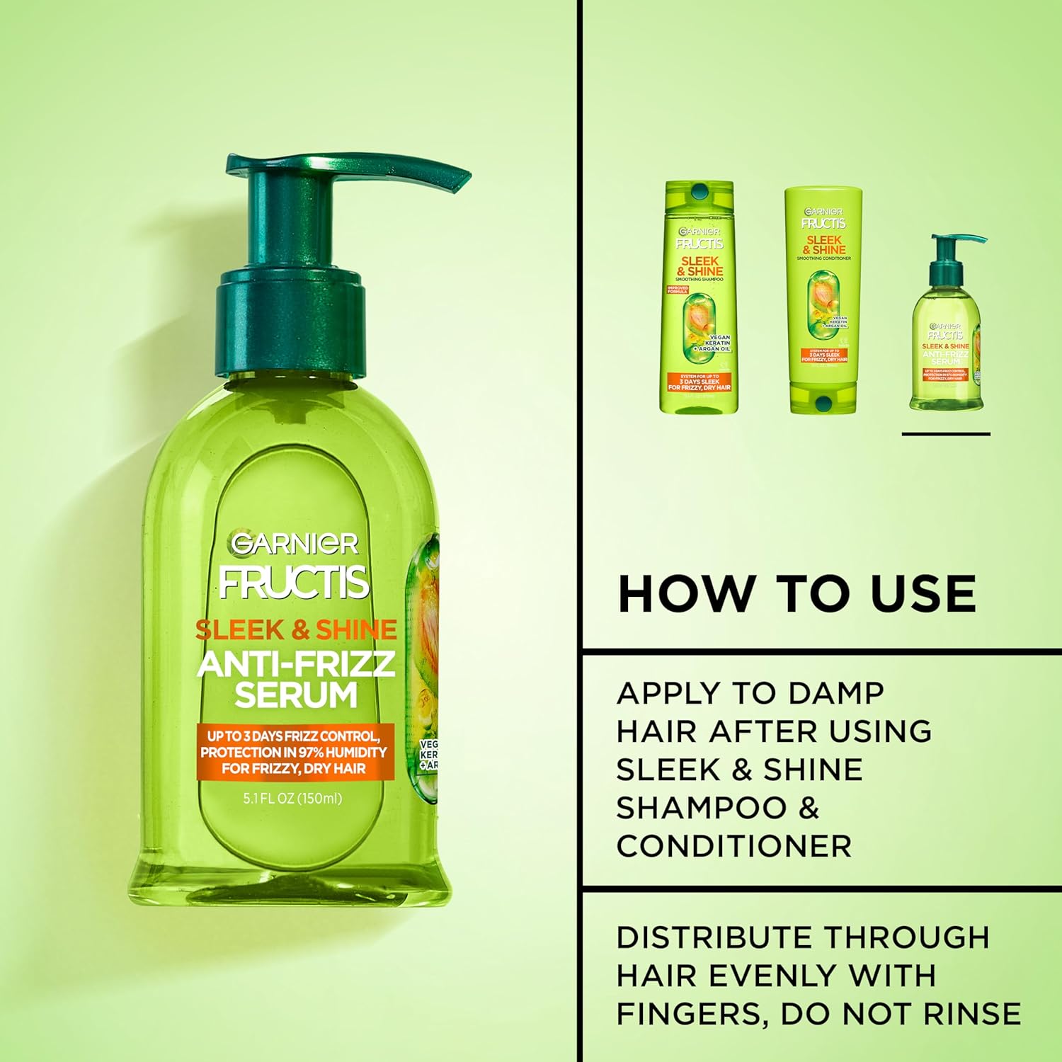 Garnier_Fructis_Sleek_&_Shine_Anti-Frizz_Serum_for_Frizzy,_Dry_Hair,_Argan_Oil,_5.1_Fl_Oz,_1_Count_(Packaging_May_Vary)
