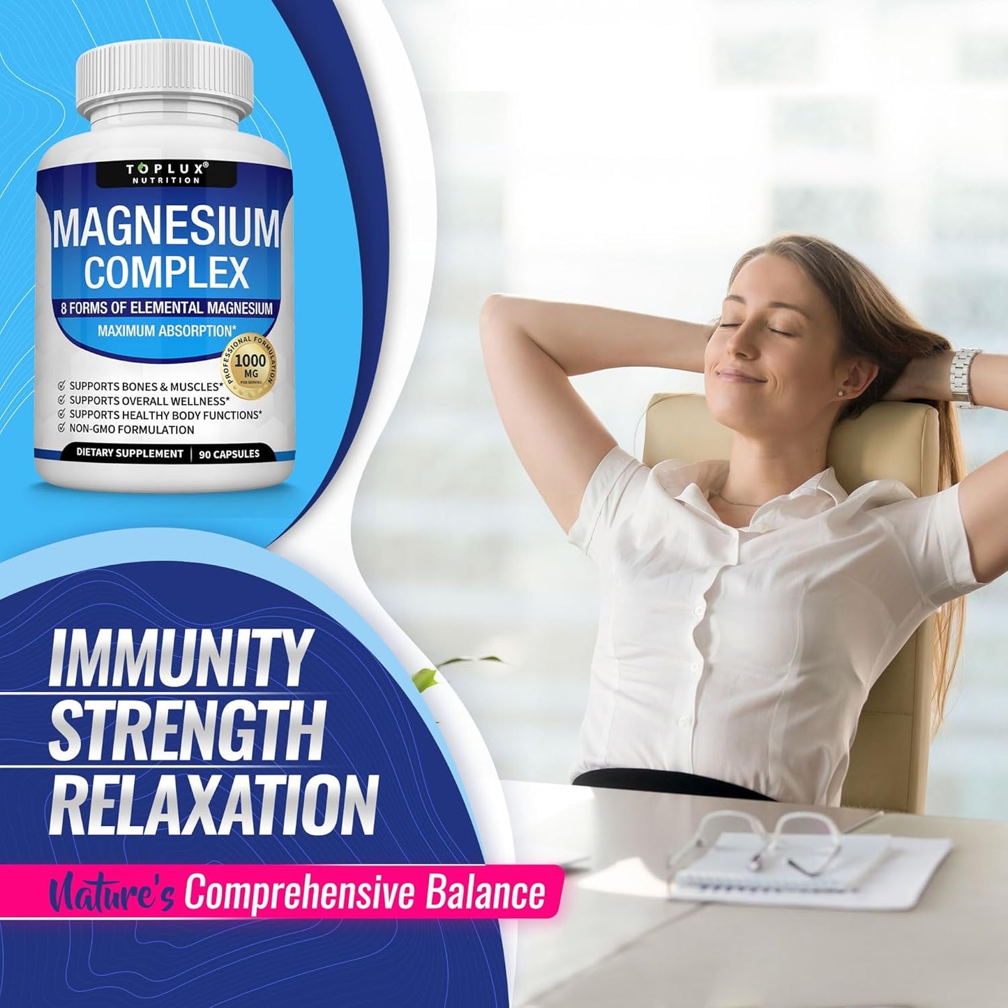 Magnesium_Complex_Supplement_8_Elemental_1000mg_-_Magnesium_Glycinate,_Citrate,_Malate,_Taurate,_Chelated_for_Easy_Absorption_for_Bones,_Muscle,_Recovery,_Energy,_Vegan_Non-GMO_90_Capsules