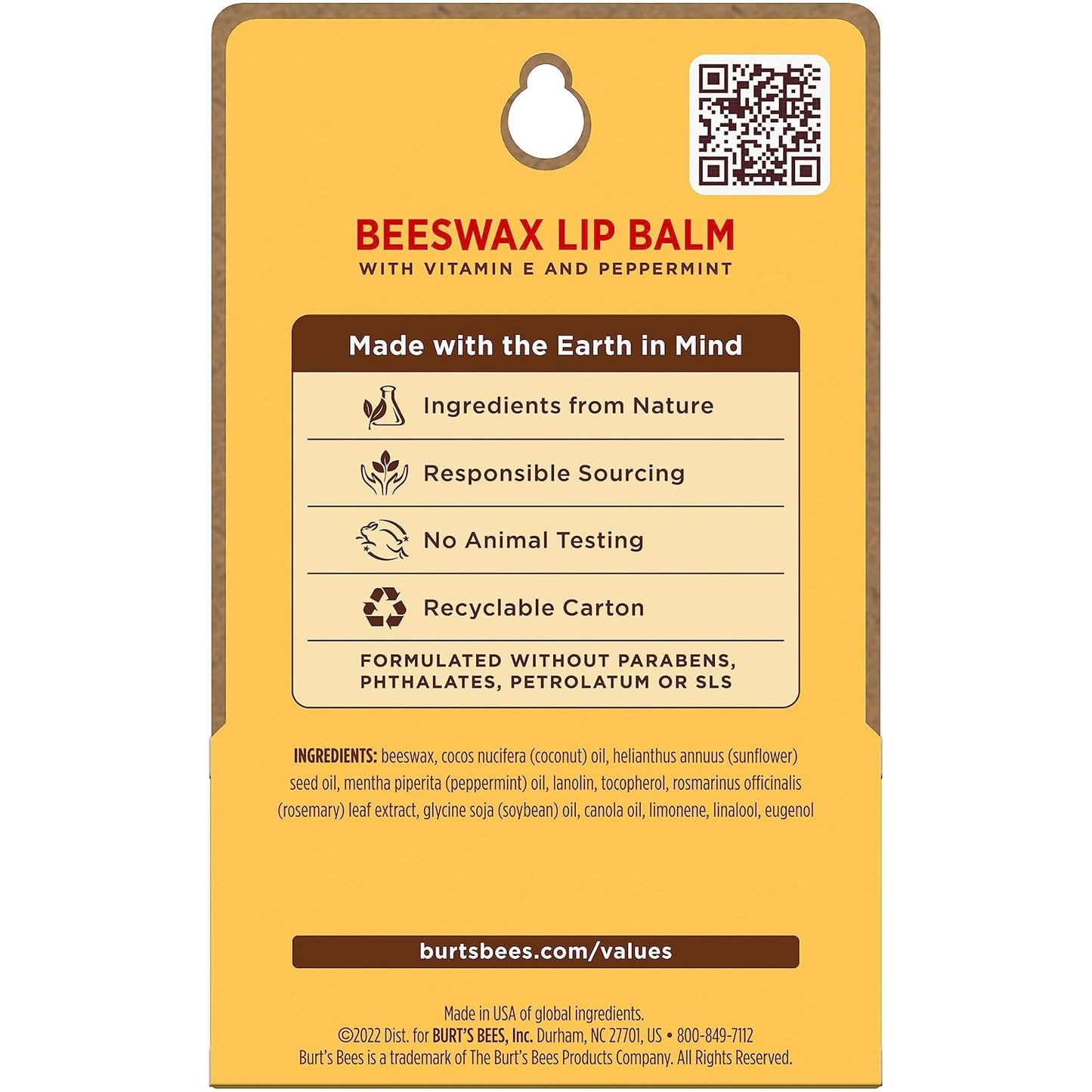 Burt's_Bees_Lip_Balm_-_Original_Beeswax,_Lip_Moisturizer_With_Responsibly_Sourced_Beeswax,_Tint-Free,_Natural_Origin_Conditioning_Treatment,_2_Tubes,_0.15_oz.