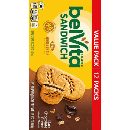 belVita_Breakfast_Bar_Biscuit_Sandwiches,_Dark_Chocolate_Creme,_Value_Pack,_12_Packs_(2_Biscuits_Per_Pack)