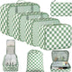Matcha checkered - 8 Set