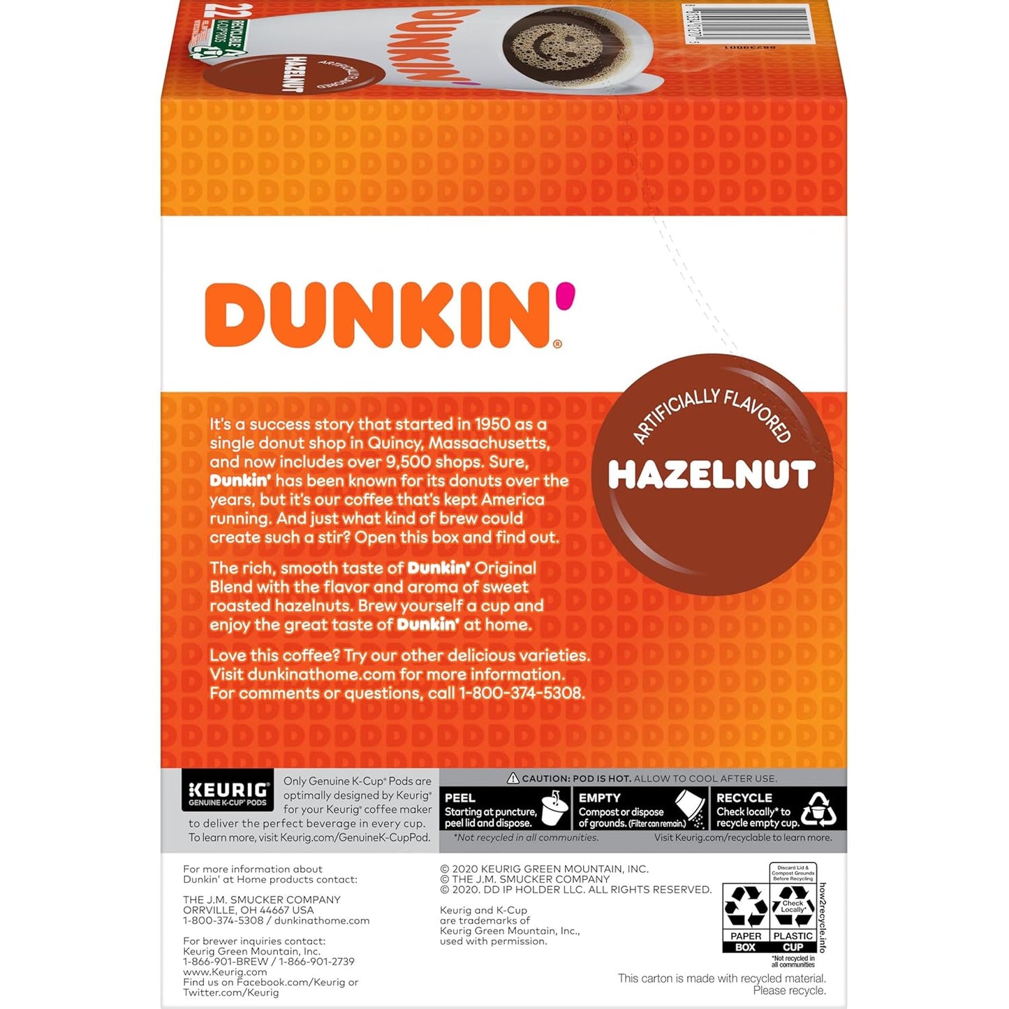 Dunkin'_Hazelnut_Flavored_Coffee,_88_Keurig_K-Cup_Pods