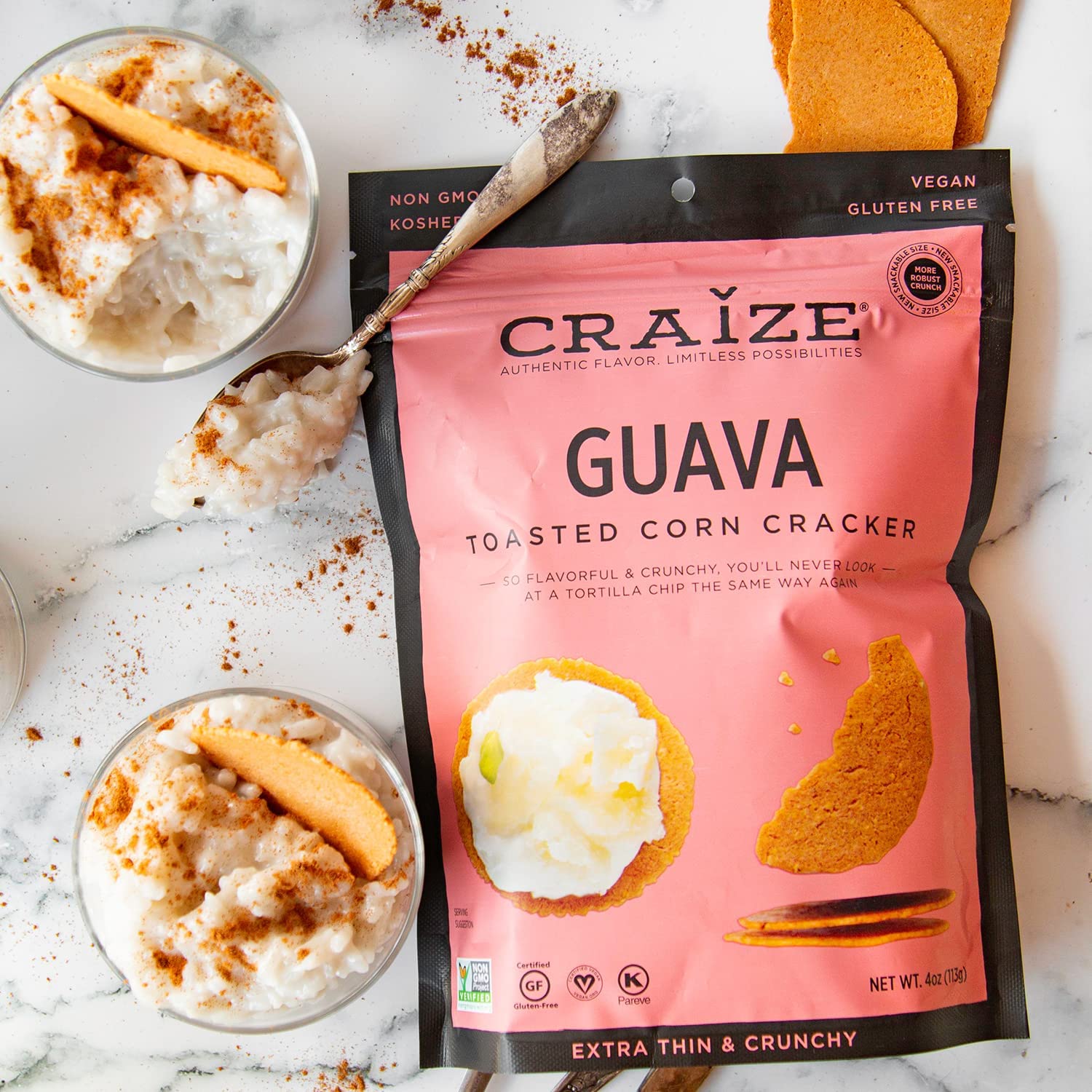 Craize_Guava_Crisps_|_Gluten_Free,_Vegan,_Kosher,_Toasted_Corn_Crackers_|_4_oz_each