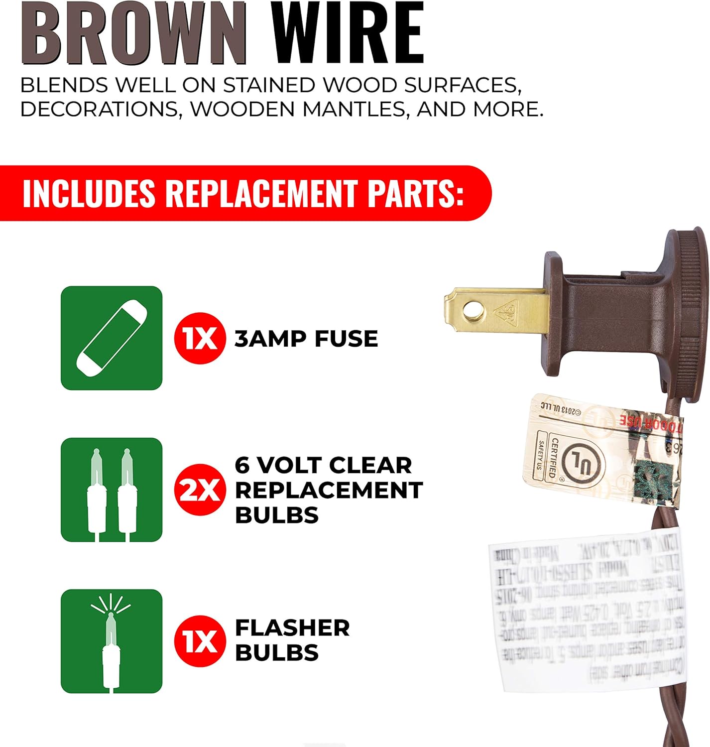 612_Vermont_20_Clear_Mini_Christmas_String_Lights_on_Brown_Wire_Cord,_UL_Approved_for_Indoor_Use_Only,_5_Foot_of_Lighted_Length,_6_Foot_of_Total_Length