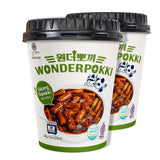 Instant Tteokbokki Cup - Korean Rice Cake, Deliciously Authentic, Quick and Easy Korean Tteokbokki Food