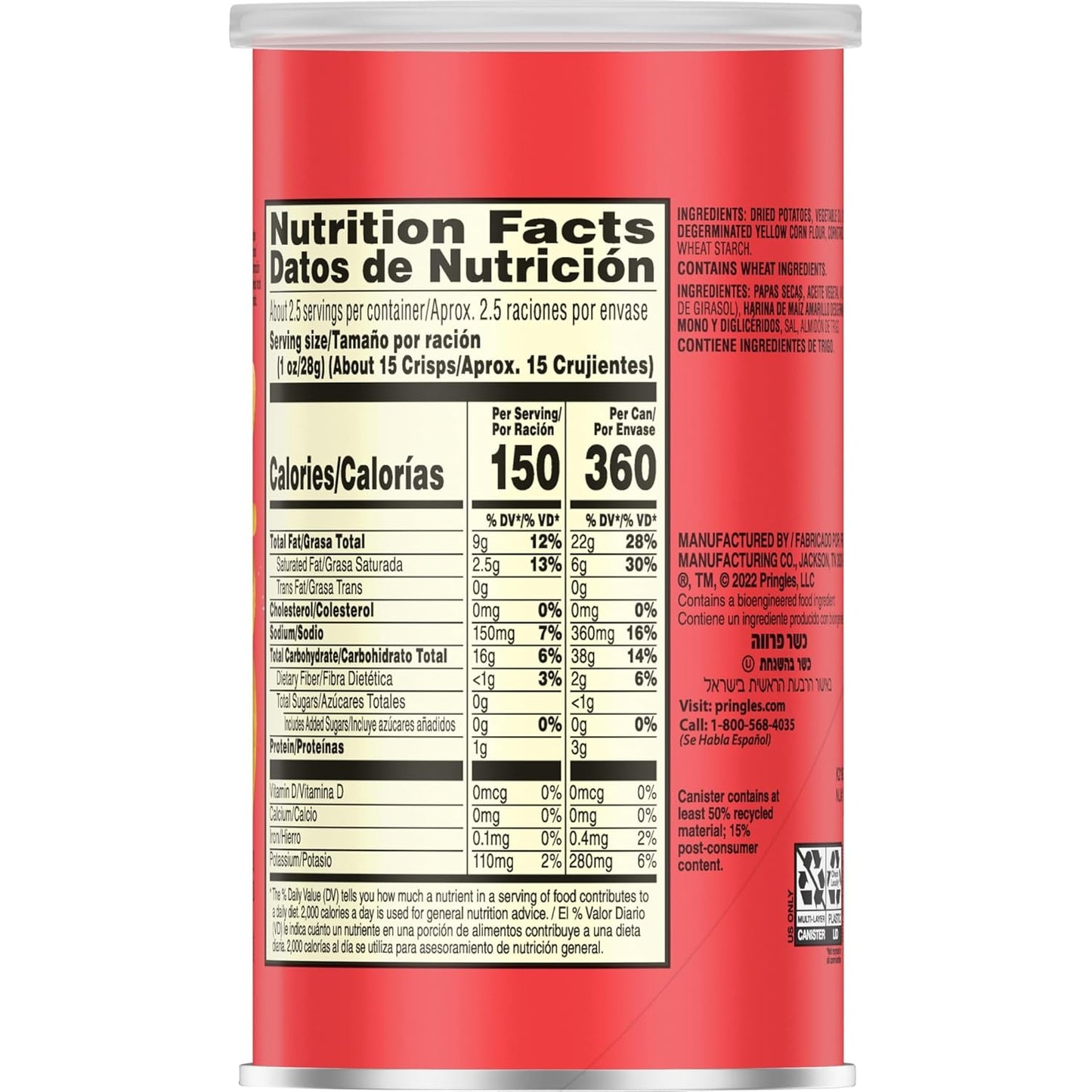 Pringles_Potato_Crisps_Chips,_Lunch_Snacks,_Office_and_Kids_Snacks,_Grab_N'_Go,_Original_(12_Cans)