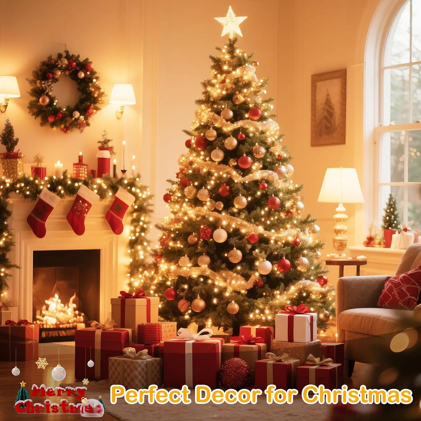 Decute_300LED_Christmas_String_Lights_Outdoor_Waterproof_105FT_UL_Certified_with_End-to-End_Plug_8_Modes,_Warm_White_Indoor_Starry_Fairy_Lights_for_Christmas_Tree_Patio_Garden_Wedding_Party_Decor