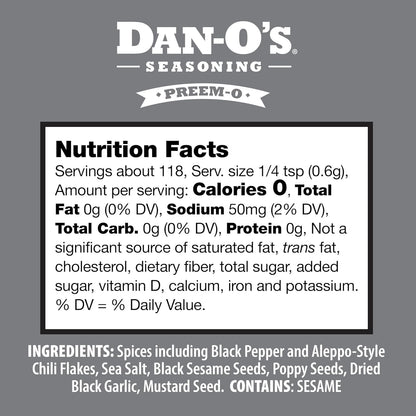 Dan-O's_Preem-O_Seasoning,_2.5_oz_Bottle,_Meat_Seasoning_for_Steak,_Ribs,_Chicken,_Brisket_and_More,_Sugar_Free,_Zero_Calorie,_Use_this_Spice_Blend_to_Craft_a_Marinade,_Dry_Rub_or_Sauce