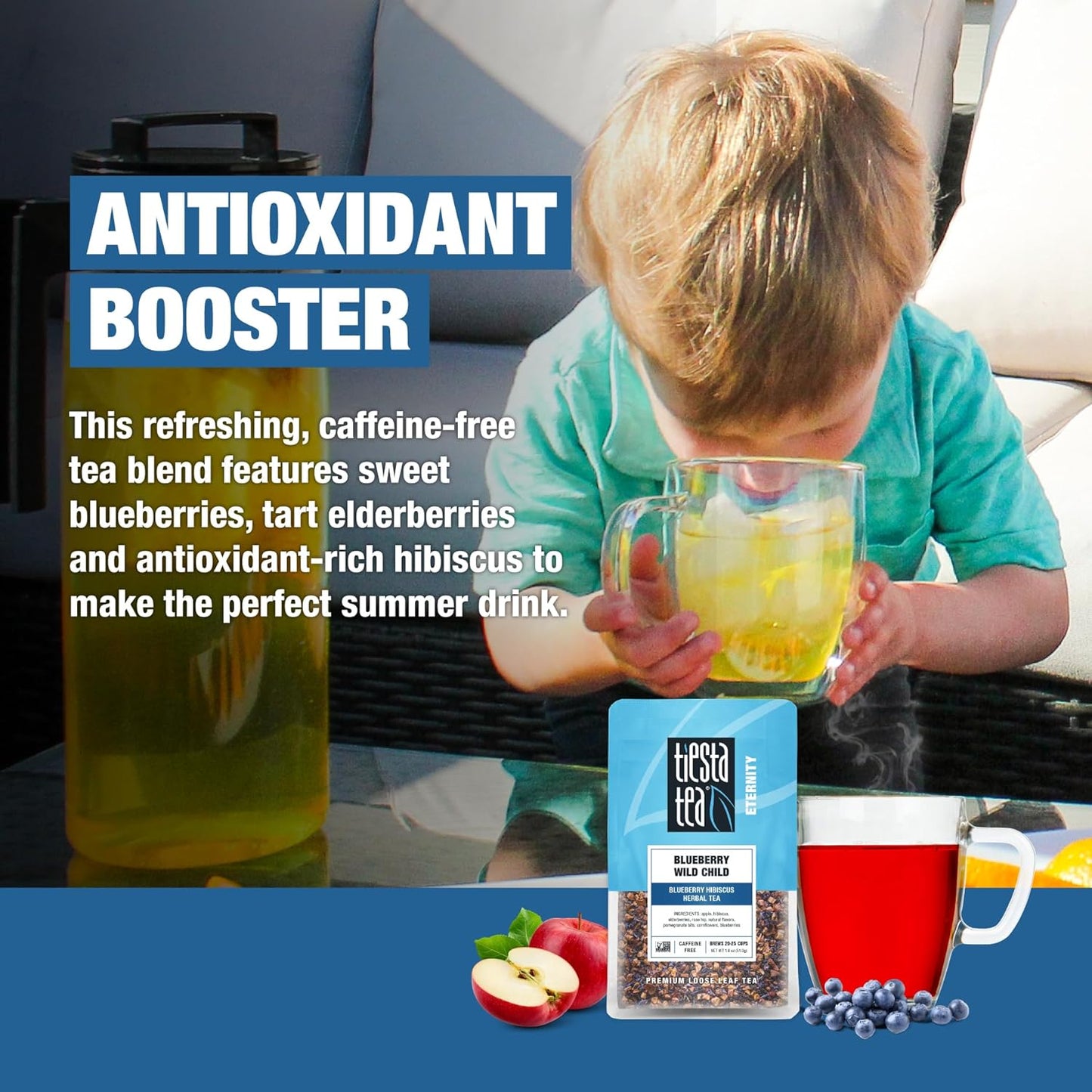 Tiesta_Tea_Blueberry_Wild_Child,_Loose_Leaf,_Blueberry_Hibiscus_Herbal_Tea,_Premium_Non-Caffeinated_Fruit_Blend,_Make_Hot_or_Iced_&_Brews_Up_to_25_Cups,_1.8_Ounce_Resealable_Pouch