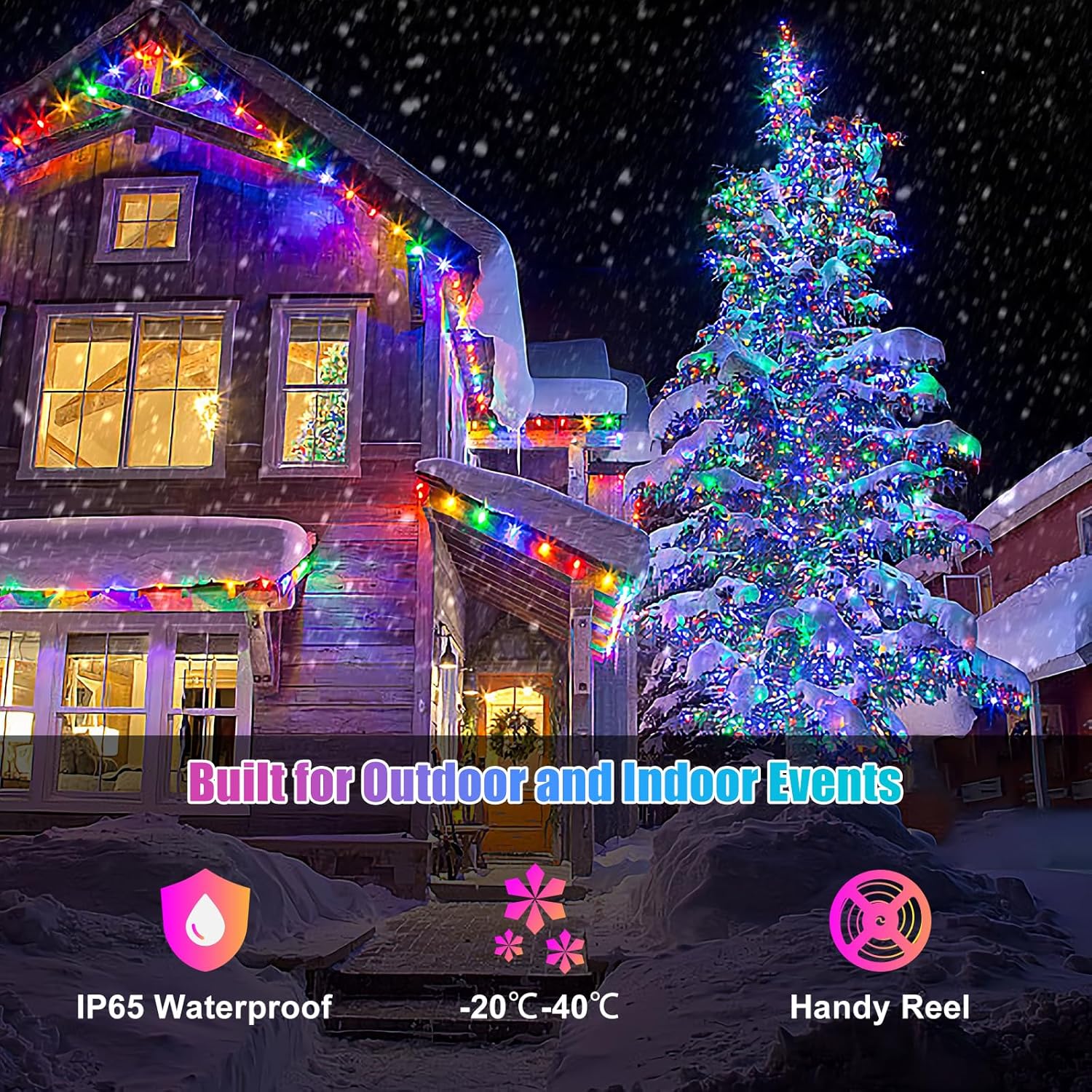 RGB_Smart_IC_String_Lights_Indoor_16FT/5M_[APP_&_Remote_Control],_50_LEDs_Multicolor_Fairy_Lights,_USB_Powered_&_IP65_Waterproof,_Music/Voice_Sync,_Fairy_String_Lights_for_Christmas,_Party