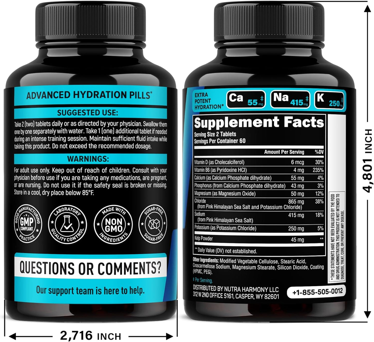 Electrolytes_-_Electrolyte_Tablets_with_Magnesium,_Sodium,_Potassium,_Chloride,_Vitamins_D3_&_B6,_Kelp_Powder_-_Salt_Pills_-_Made_in_USA_-_Oral_Tablets_as_Capsules_-_Vegan_&_Keto_Friendly_-_120_Tabs