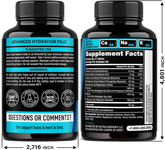 Electrolytes_-_Electrolyte_Tablets_with_Magnesium,_Sodium,_Potassium,_Chloride,_Vitamins_D3_&_B6,_Kelp_Powder_-_Salt_Pills_-_Made_in_USA_-_Oral_Tablets_as_Capsules_-_Vegan_&_Keto_Friendly_-_120_Tabs