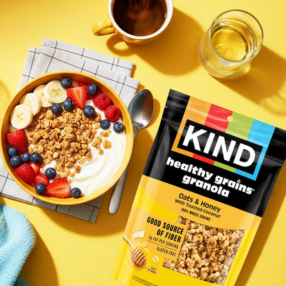 Kind_Healthy_Grains_Granola,_Oats_&_Honey_Clusters_with_Toasted_Coconut,_Gluten_Free,_Healthy_Snack_Mix,_5g_Protein,_11oz,_3_Count
