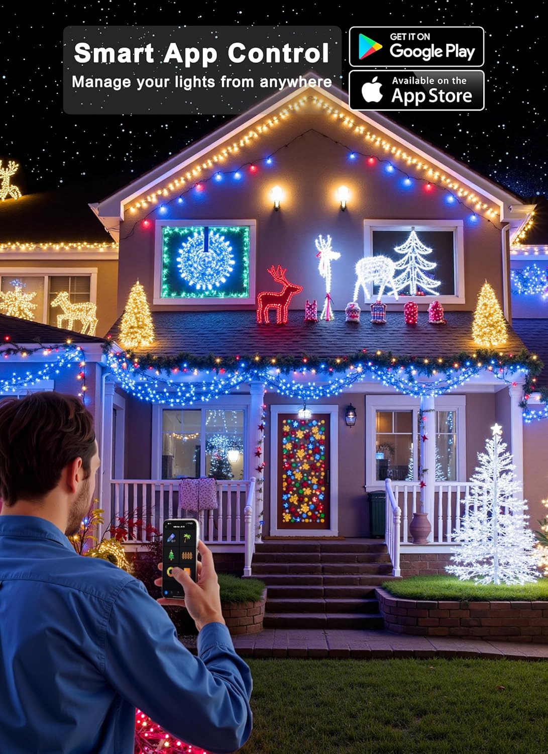 Minetom_82ft_250LED_Color_Changing_Christmas_Halloween_Tree_Lights,_LED_RGB_String_Twinkle_Lights,_16_Milion_Adjustable_Colors_Smart_Fairy_Lights_with_Remote_&_App_&_Timer_for_Xmas_Tree_Holiday_Party