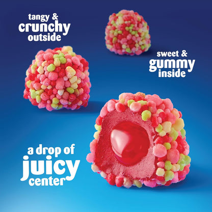 NERDS_Juicy_Gummy_Clusters,_Strawberry_Punch,_Juicy_and_Gummy_Candy,_1_Stand_Up_Bag,_for_Snacking_and_Sharing,_7.15_oz
