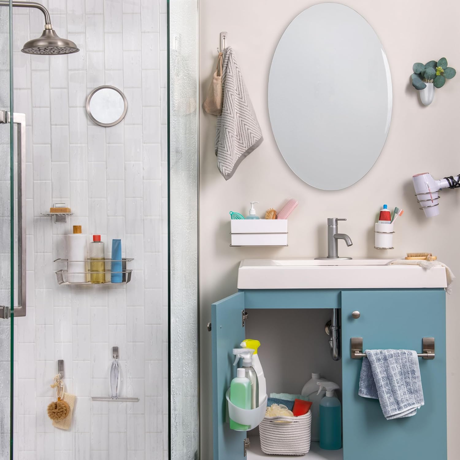 Command_Large_Double_Bathroom_Wall_Hook,_Damage-Free_Hanging_with_Adhesive_Strip,_Great_for_Hanging_Bath_Towels,_1_Satin_Nickel_Wall_Hook_and_1_Water-Resistant_Strip,_Holds_up_to_4_lb