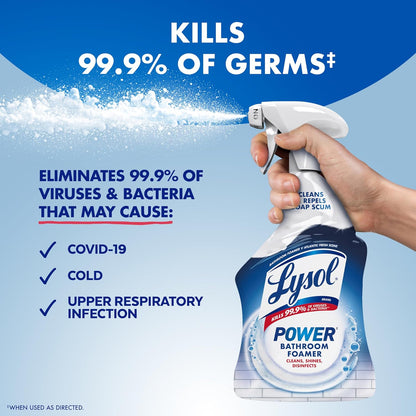 Lysol_Power_Foaming_Bathroom_Cleaner,_Multipurpose_Cleaner_for_Showers,_Bathtubs,_Sinks,_Disinfectant_Spray_Kills_99.9%_of_Germs,_Zero_Bleach_Cleaning_Spray,_32_Oz.