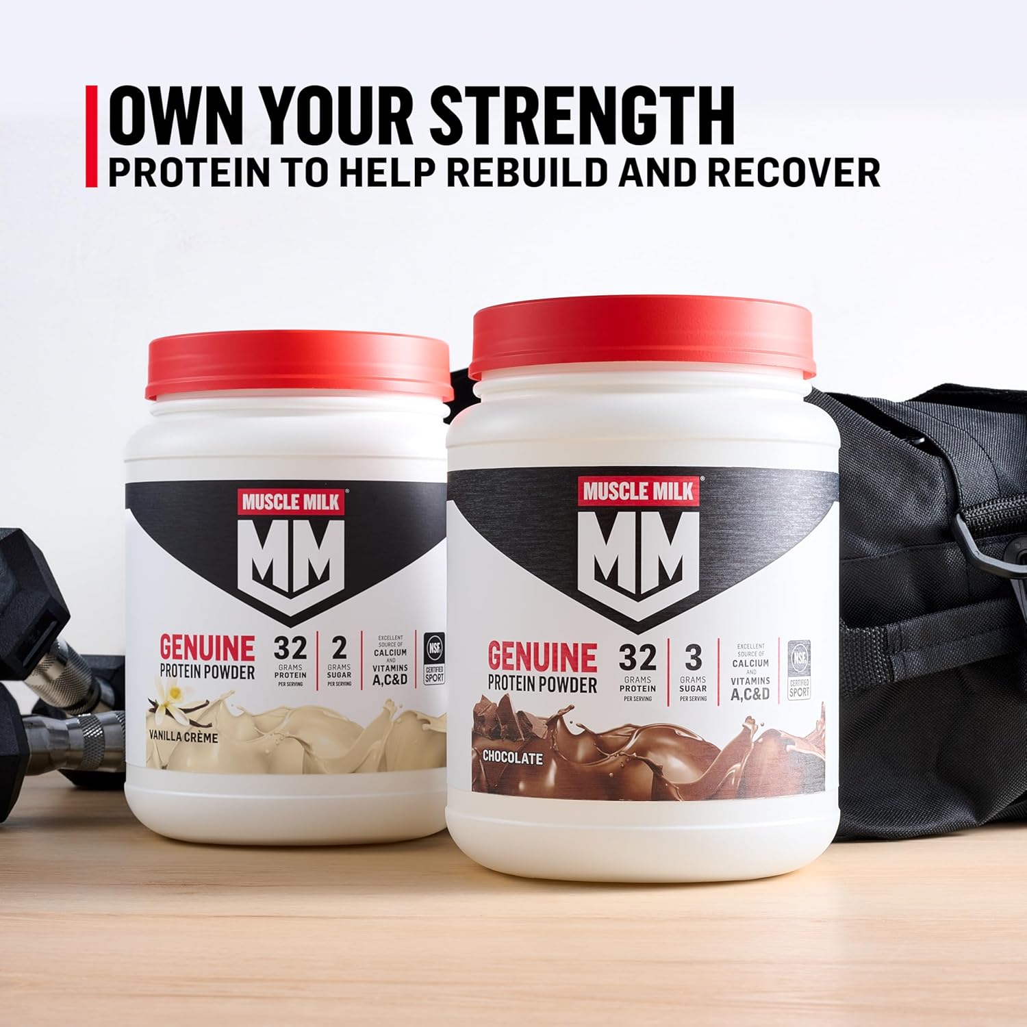 Muscle_Milk_Genuine_Protein_Powder,_Vanilla_Creme,_1.93_Pounds,_12_Servings,_32g_Protein,_2g_Sugar,_Calcium,_Vitamins_A,_C_&_D,_NSF_Certified_for_Sport,_Energizing_Snack,_Packaging_May_Vary