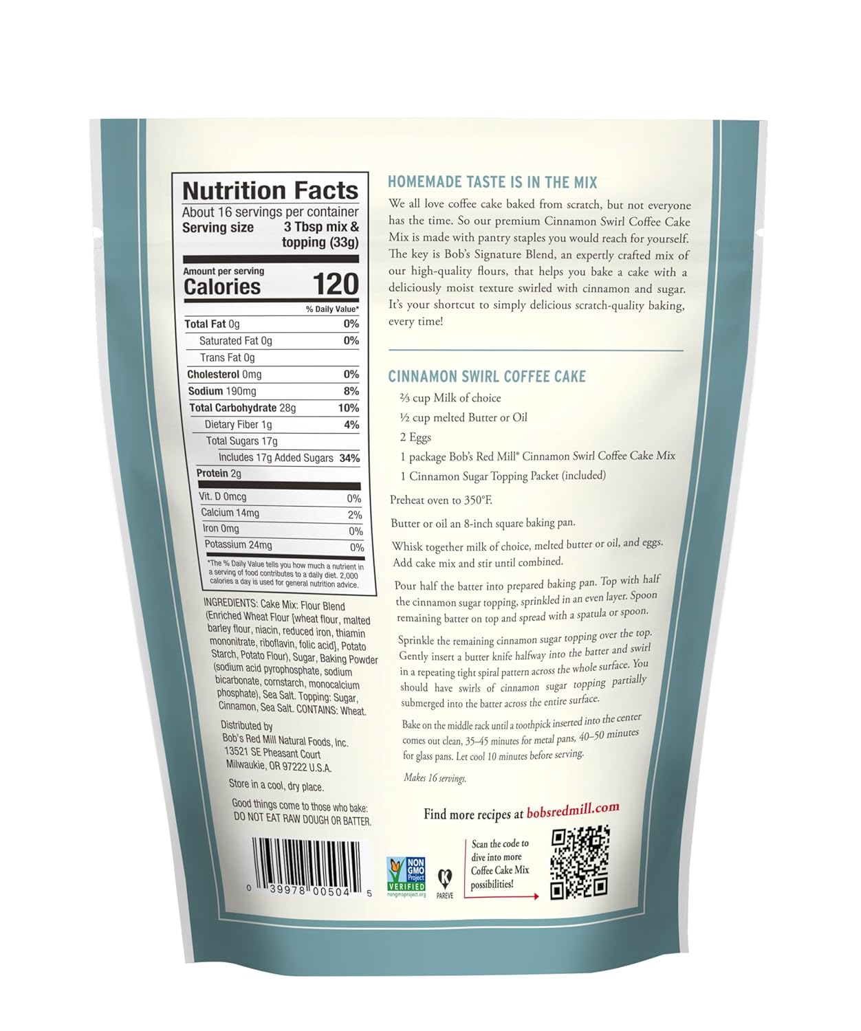 Bob's_Red_Mill_Cinnamon_Swirl_Coffee_Cake_Baking_Mix_-_18.5_oz_Bag_(Pack_of_1),_Simple_Clean_Ingredients,_Homemade_Taste,_Non-GMO