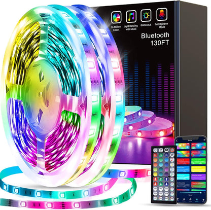 Tenmiro_Led_Strip_Lights_32.8FT/65.6FT/130ft_Smart_Light_Strips_with_App_Control_RGB_Led_Lights_for_Bedroom，Music_Sync_Color_Changing_Lights_for_Room_Party