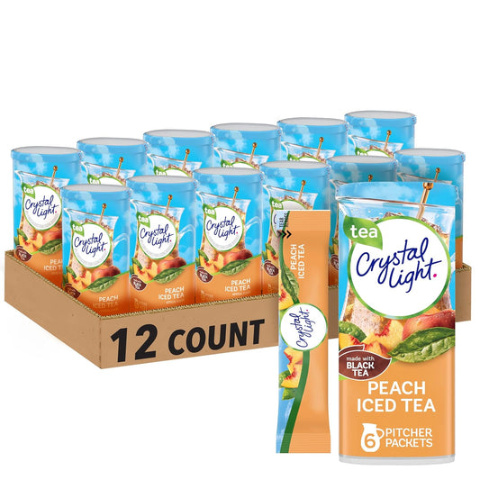 Crystal_Light_Drink_Mix,_72_Pitcher_Packets,_for_Flavorful_Hydration_and_Shareable_Refreshment,_Artificially_Flavored_Peach_Iced_Tea,_Made_with_Black_Tea,_1.5_oz_each