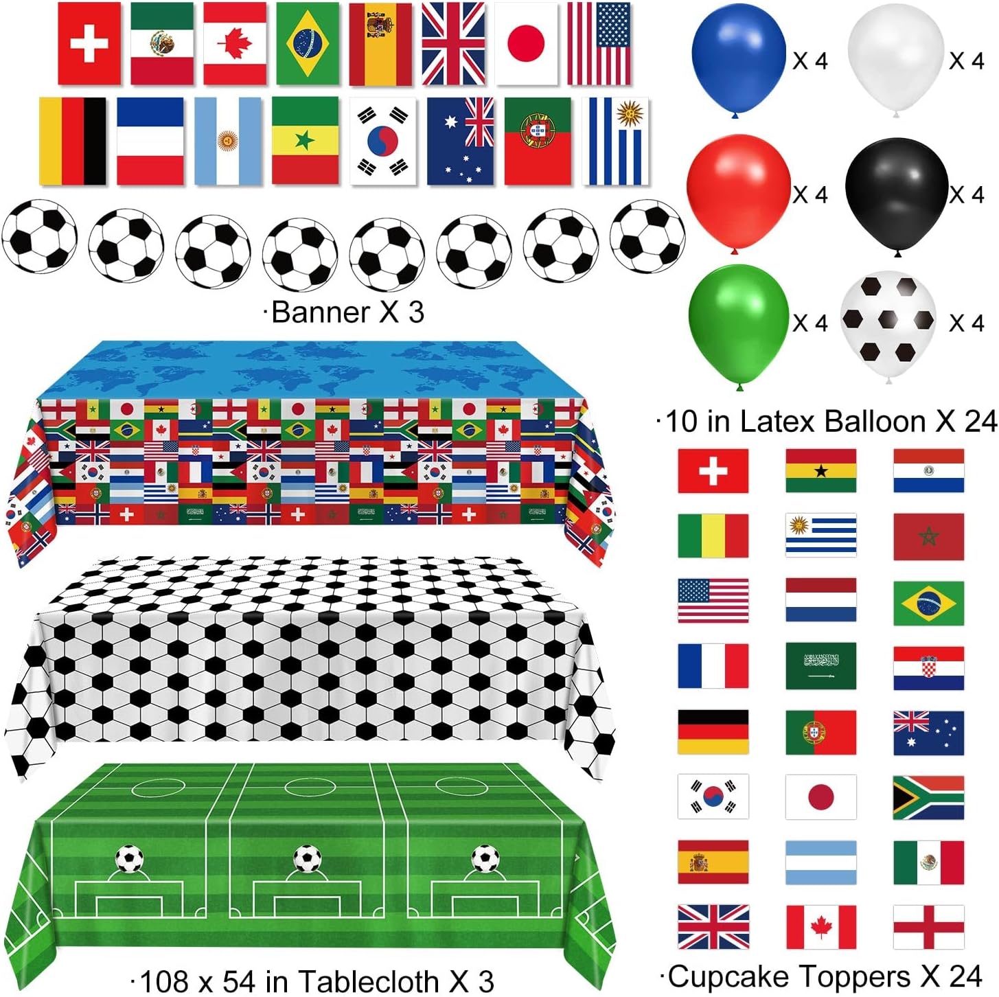 Soccer_Birthday_Party_Decorations_Includes_Plates,_Napkins,_Cups,_Banner,_Hanging_Swirls,_Tablecloths,_Balloons,_Cupcake_Toppers_for_2026_Soccer_Party_Decorations,_Serves_24