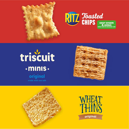 Nabisco_Cracker_Variety_Pack,_RITZ_Toasted_Chips,_Wheat_Thins_Snacks_Whole_Grain_Wheat_Crackers_and_Triscuit_Minis_Whole_Grain_Wheat_Vegan_Crackers,_40_Snack_Packs