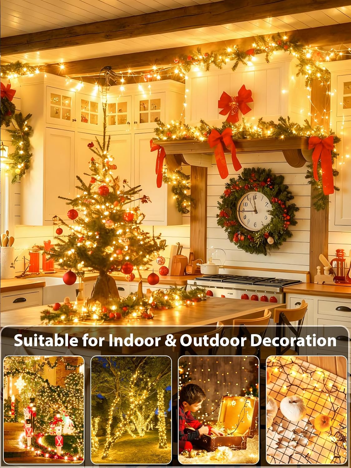 Upgraded_75.8_FT_200_LED_Christmas_String_Lights_Outdoor/Indoor,_Timer_&_Memory_Function_&_8_Modes,_Extendable_Green_Wire_Waterproof_Fairy_String_Lights_for_Xmas_Tree_Holiday_Party_Garden_(Warm_White)