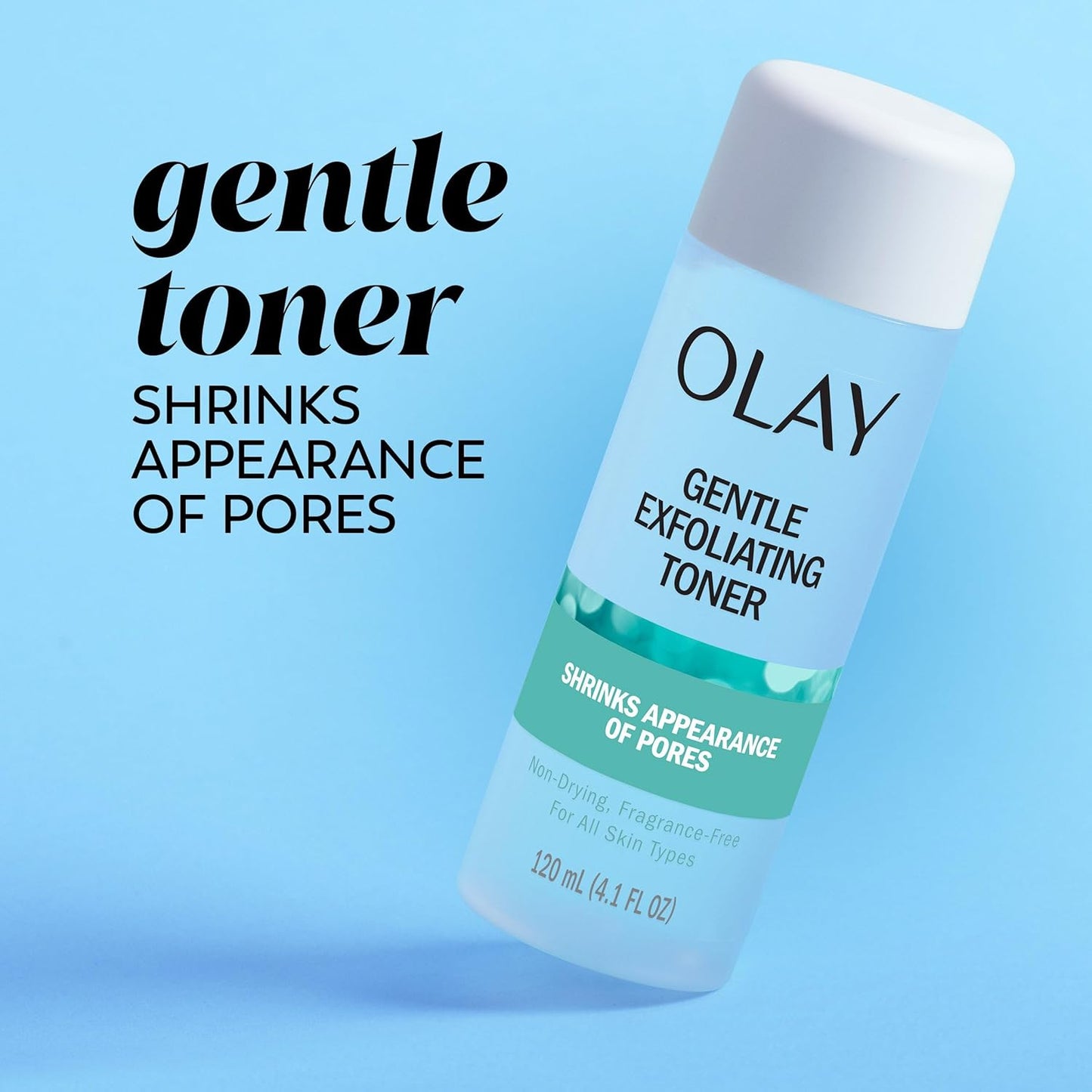 Olay_Gentle_Exfoliating_Toner,_Fragrance_Free,_4.1_fl_oz,_Pore_Treatment_Face_Cleanser_Unclogs_and_Diminishes_the_Appearance_of_Pores