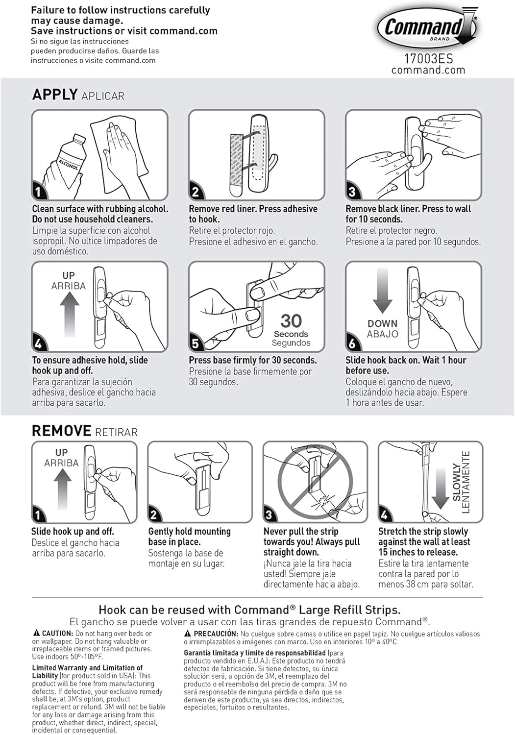 Command_5_lb_Large_Utility_Hooks,_7_Wall_Hooks_and_12_Strips,_Damage_Free_Hanging_with_Adhesive_Strips,_No_Tools_for_Hanging,_Organization_and_Storage