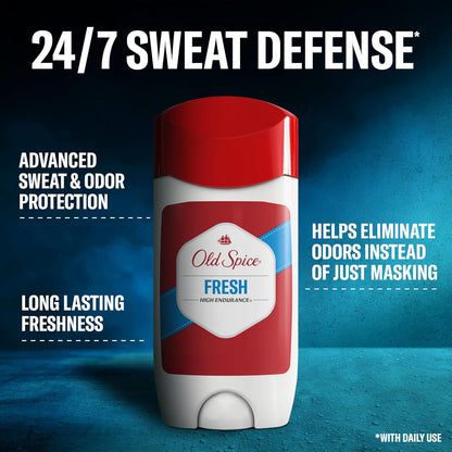 Old_Spice_Antiperspirant_Deodorant_For_Men,_High_Endurance,_24/7_Sweat_Defense_&_Odor_Protection,_24/7_Freshness_&_Lasting_Scent,_Fresh_Scent,_3.3_oz