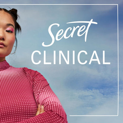 Secret_Clinical_Strength_100HR_Sweat_&_Odor,_Completely_Clean_Invisbile_Solid_Antiperspirant_Deodorant_for_Women,_3X_Stress_Protection_with_Hyaluronic_Acid,_PH_Balanced,_Completely_Clean_Scent,_2.6_oz