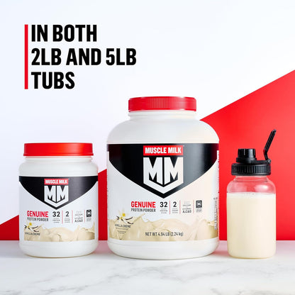 Muscle_Milk_Genuine_Protein_Powder,_Vanilla_Creme,_1.93_Pounds,_12_Servings,_32g_Protein,_2g_Sugar,_Calcium,_Vitamins_A,_C_&_D,_NSF_Certified_for_Sport,_Energizing_Snack,_Packaging_May_Vary