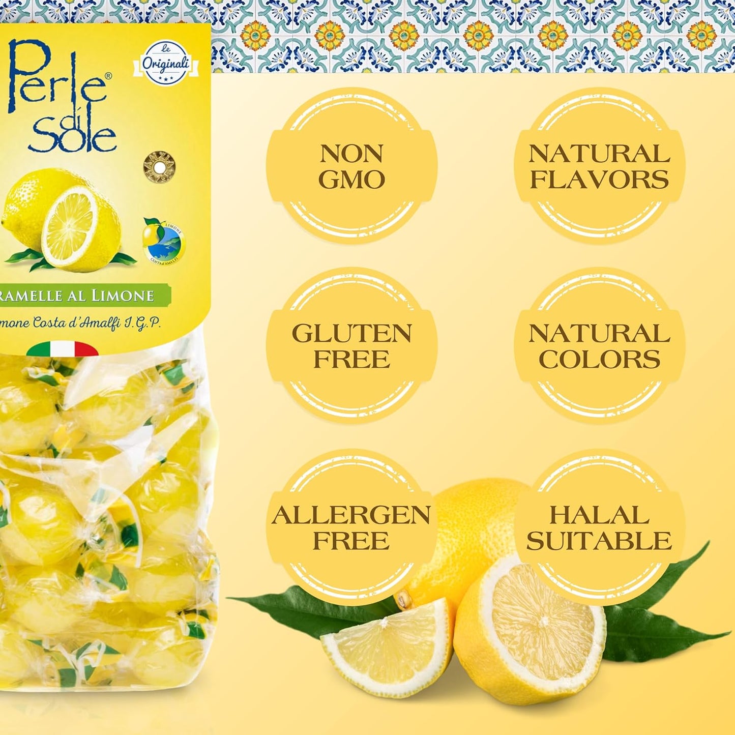 Perle_di_Sole_Italian_Lemon_Drops_Hard_Candy_Individually_Wrapped_(7.05_oz)_Made_with_Essential_Oils_of_Amalfi_Coast_P.G.I._Lemon_-_Italian_Imported_Gifts_From_Italy
