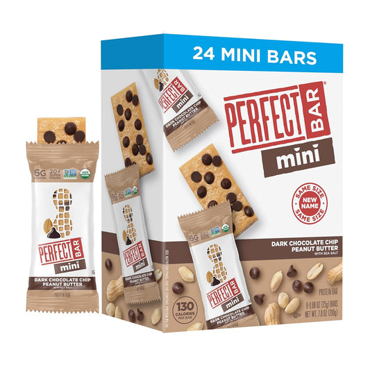 Perfect_Bar_Mini,_Dark_Chocolate_Chip_Peanut_Butter_Protein_Bar,_Protein_Snack,_Snack_Bar,_Organic,_Gluten_Free,_Soy_Free,_Non_GMO,_No_Sugar_Alcohols,_.88_Ounce_Bar,_24_Count