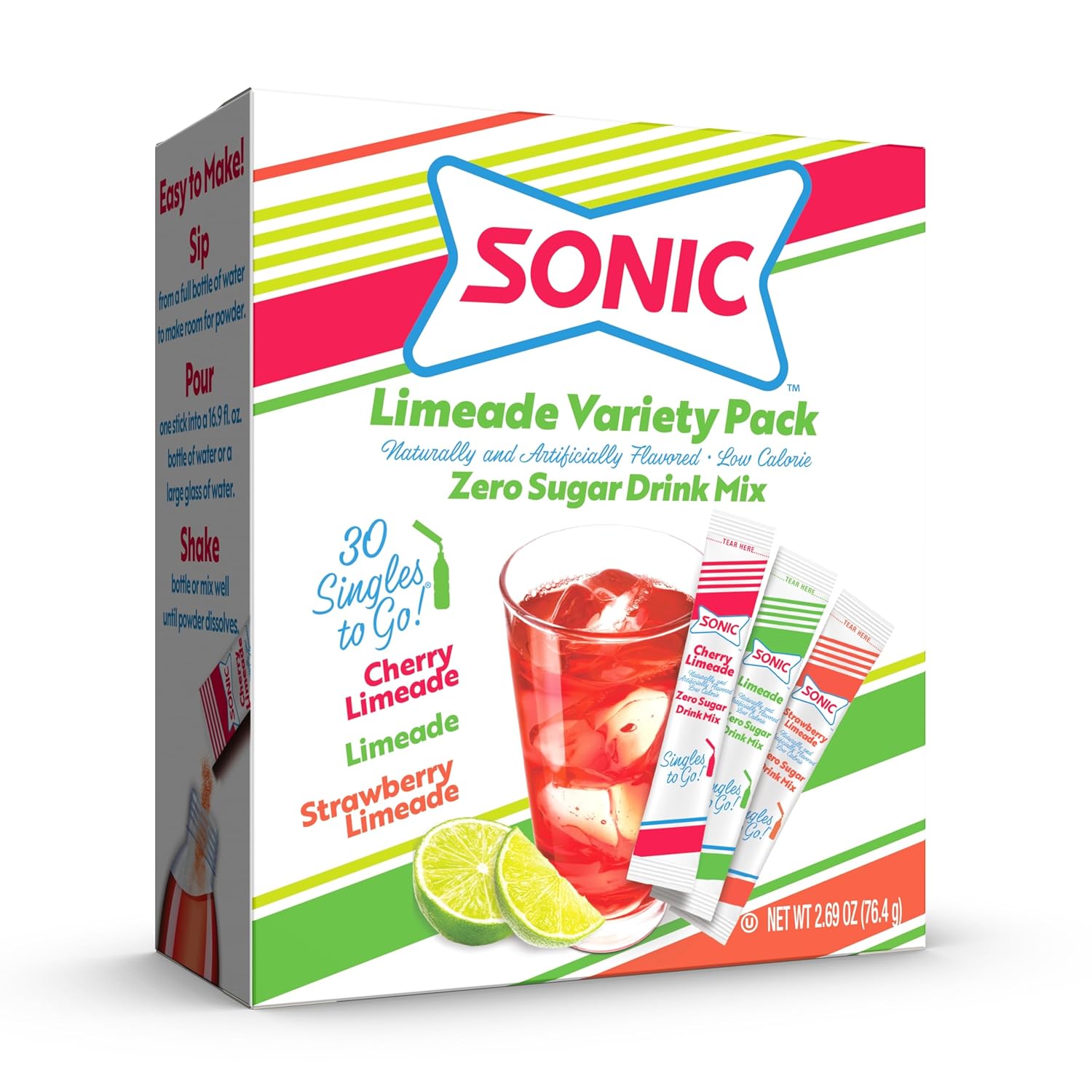 Sonic_Singles_To_Go_Limeade_Variety_Pack,_Watertok_Powdered_Drink_Mix,_Includes_3_Flavors,_Limeade,_Cherry_Limeade,_Strawberry_Limeade,_1_Box_(30_Servings)