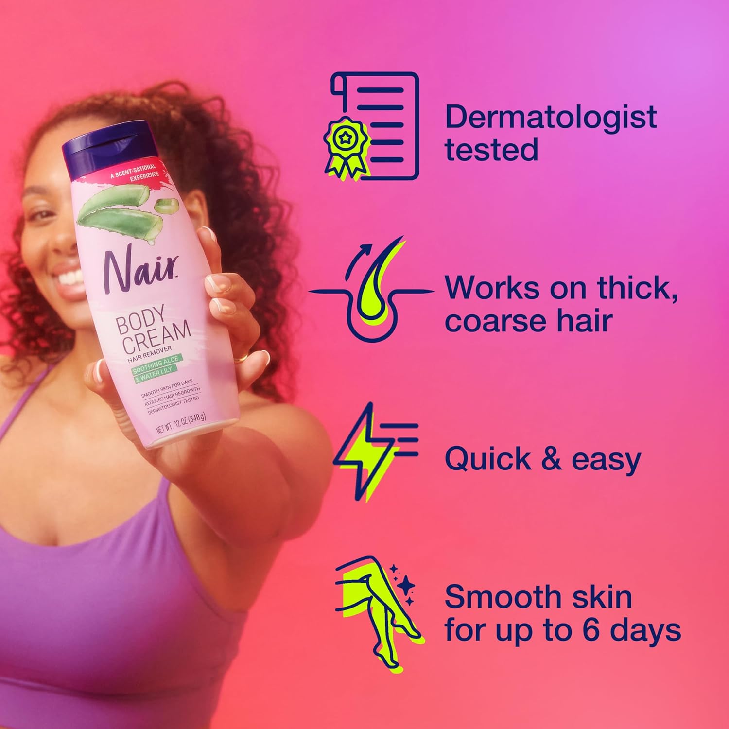 Nair_Body_Cream_Hair_Remover,_Soothing_Aloe_and_Water_Lily,_Dermatologist_Tested_Body_Hair_Removal_Cream,_with_Evolved_Ingredients,_12_Oz_-_Amazon_Exclusive_Size