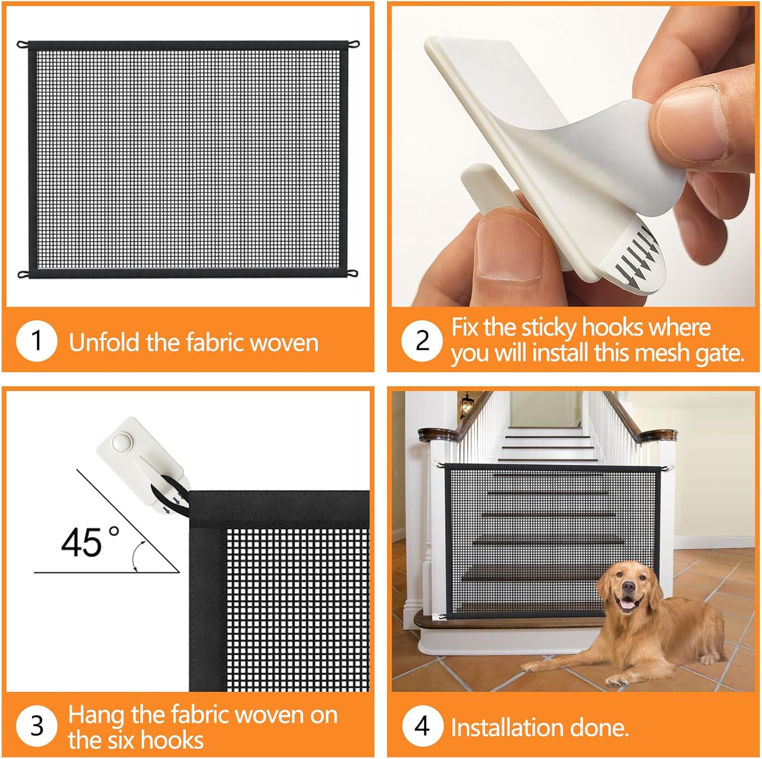 Cupount_Dog_Screen_Mesh_Gate_for_Stairs_Pet_Gates_for_The_House:_for_Doorways_Stairways_Indoor_29_inches_Tall,_38_inch_Wide,_Fits_32-35_inch_Openings