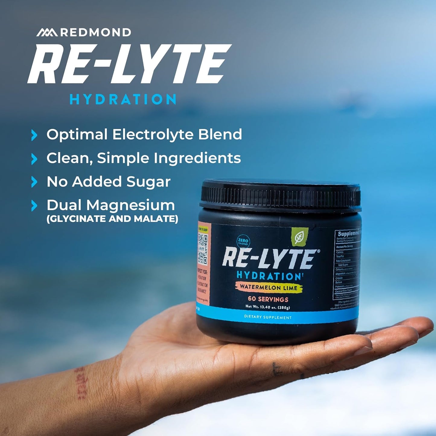 REDMOND_Re-Lyte_Hydration_Electrolyte_Powder_Mix_(Watermelon_Lime)