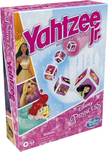 Hasbro_Gaming_Yahtzee_Jr.:_Disney_Princess_Edition_Board_Game_for_Kids_Ages_4_and_Up,_for_2-4_Players,_Counting_and_Matching_Game_for_Preschoolers_(Amazon_Exclusive)
