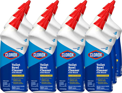 CloroxPro_Commercial_Solutions,_Clorox_Manual_Toilet_Bowl_Cleaner_with_Bleach,_Automatic_Toilet_Cleaner,_Fresh_Scent,_24_Ounces_(Pack_of_12)_-_00031