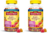 Nature Made Womens Gummy Multivitamins with Omega-3, Multivitamin for Women for Daily Nutritional Support, 150 Gummies, 75 Day Supply