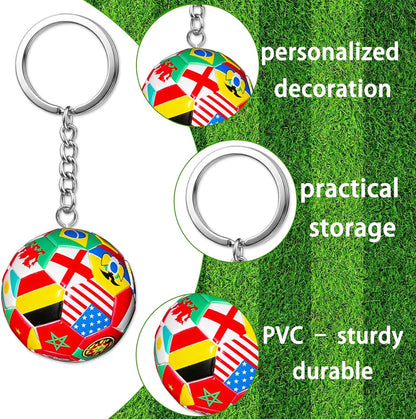 4PCS_World_Cup_Soccer_Keychain_2026_Football_Ball_Key_Chain_with_National_Flags,World_Cup_Soccer_Gifts_&_Accessories_for_Men_Sports_Merchandise_2026_Backpack_Charm_Daily_Use